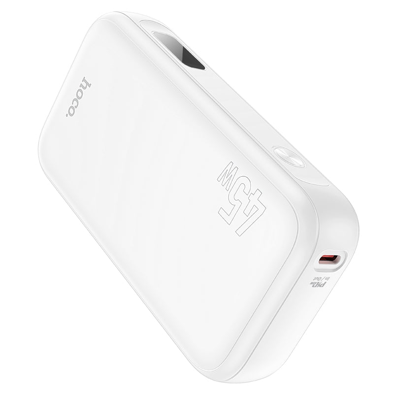 Hoco J98 45W PD 15000 mAh Power Bank - White