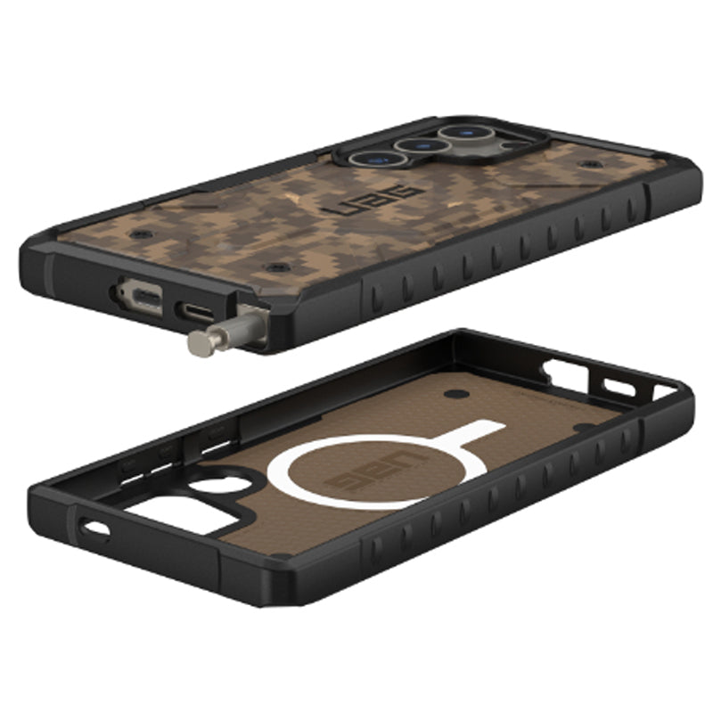 UAG Pathfinder Magsafe SE Series Case for Galaxy S24 Ultra - Camo Dark Earth