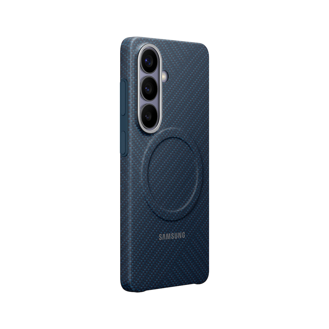 Samsung Galaxy S26 Carbon Magnet Case - Dark Blue