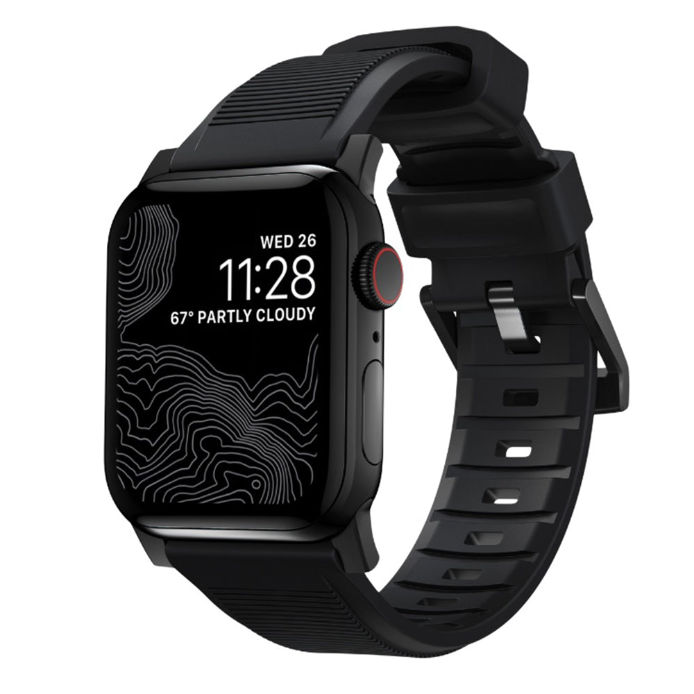 NOMAD Rugged Band for Apple Watch (44-46mm/ULTRA) - Black