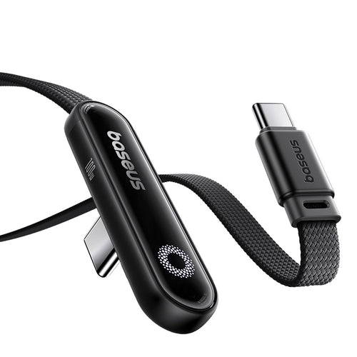 Baseus MVP 3 Fast Charging Cable USB-C to USB-C 100W 1M for 15 / 16 / 17 Series - Black