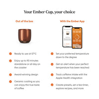 Thumbnail for Ember Cup 6 oz (178 ml) - Copper