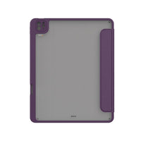 Thumbnail for EFM Aspen Folio Case Armour with D3O & Eleather Suits iPad 10.2 - Purple