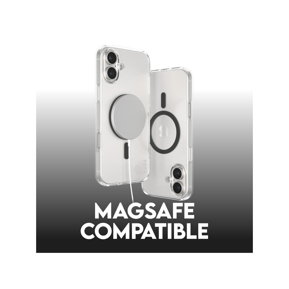 PanzerGlass CARE Flagship MagSafe Case for Apple iPhone 16 Plus- Black