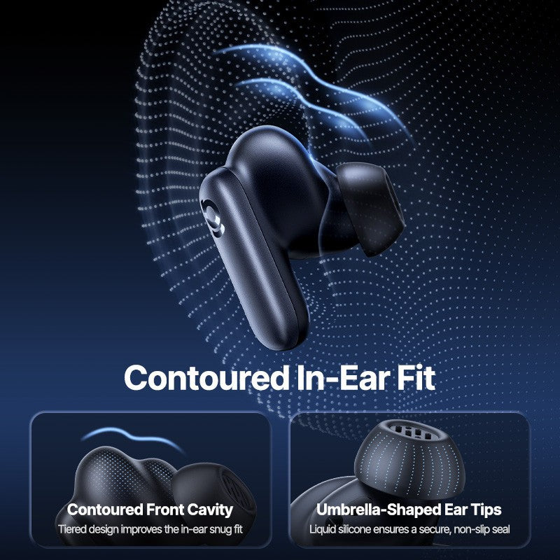 Baseus Inspire XP1 TWS ANC Earbuds - Black