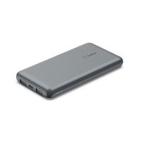 Thumbnail for Belkin Boostcharge Slimline Power Bank 10,000 mAh 15W Battery Pack - Space Grey
