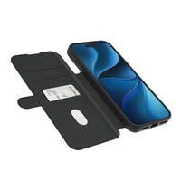 EFM Venice Wallet Case for iPhone 18 Pro - Black