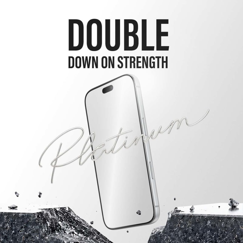 PanzerGlass Platinum Screen Protector for iPhone 18 Pro/ 17 Pro - Clear