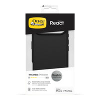 Thumbnail for OtterBox React MagSafe Case for iPhone Air - Black