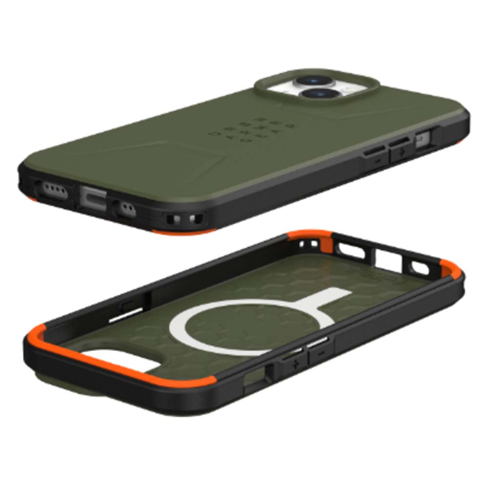 UAG Civilian Magsafe - iPhone 15 Plus - Olive Drab