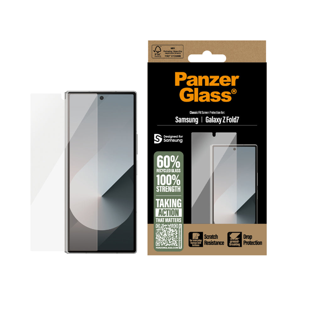 PanzerGlass UltraWide Fit Screen Protector for Samsung Galaxy Z Fold7