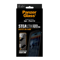 Thumbnail for PanzerGlass Ultra-Wide Fit Stealth Screen Protector with Fastfit in-a-box for iPhone Air