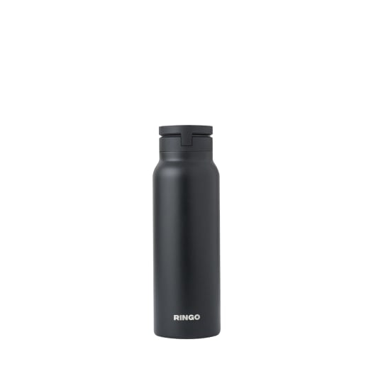 Ringo Water Bottle with Magnetic Phone Mount 710ml (24oz)  - Black