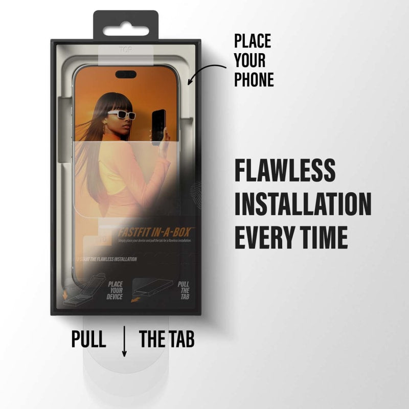 PanzerGlass 2-Way Privacy Screen Protector for iPhone 18 Pro Max/ 17 Pro Max - Clear