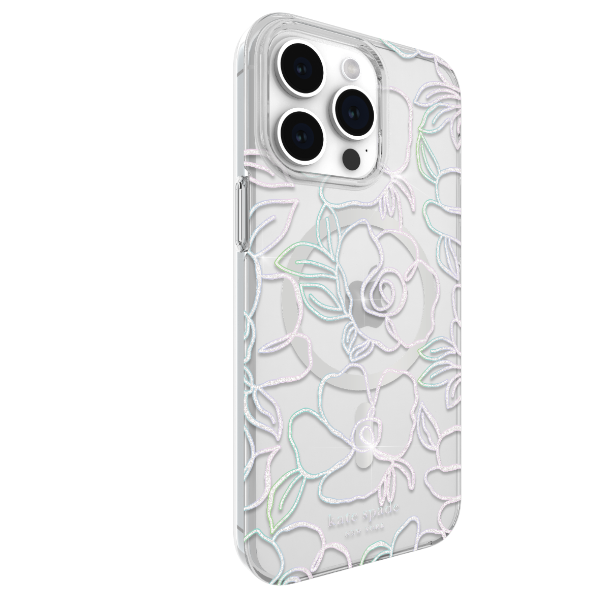 Kate Spade Hardshell MagSafe Case For iPhone 15 Pro Max 6.7" - Modern Floral