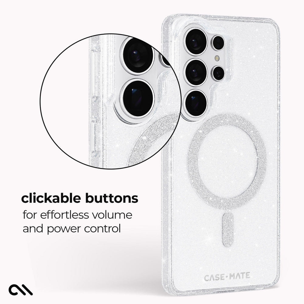 Case Mate Twinkle Case with Magnet for Samsung Galaxy S26 Ultra - Silver