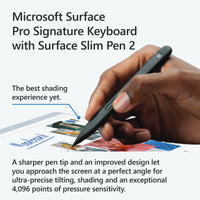 Thumbnail for Microsoft Surface Pro Signature Keyboard with Slim Pen 2 - Black