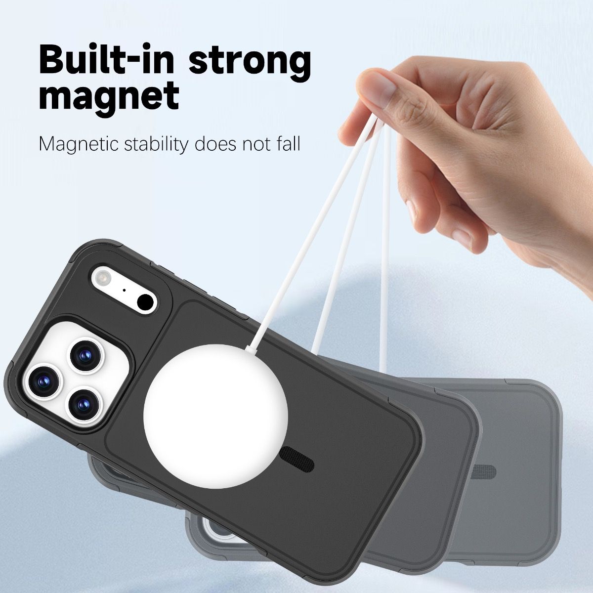 Blacktech Magsafe Case with Stream Line for Samsung Galaxy S26 Ultra - Black