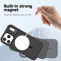 Thumbnail for Blacktech Magsafe Case with Stream Line for Samsung Galaxy S26 Ultra - Black