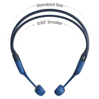 Thumbnail for Shokz OpenRun MINI Bone Conduction Sports Bluetooth Open-Ear Endurance Headphones - Blue