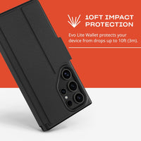 Thumbnail for Tech21 EvoLite Wallet Case for Samsung Galaxy S24 Ultra - Black