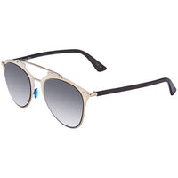 Thumbnail for Dior Reflected Gold Gradient Azure Aviator Ladies Sunglasses DIORREFLECTED 6EEI/0H 52