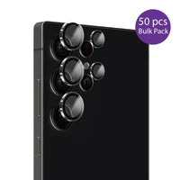 Thumbnail for EFM Camera Lens Protector Bulk Pack 50 Units for Samsung Galaxy S25 Ultra - Clear