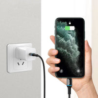 Thumbnail for Baseus Halo USB-C to Lightning 20W  Cable Cord 1M - Black