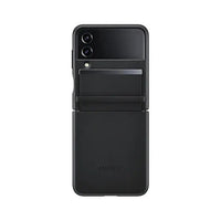 Thumbnail for Samsung Galxy Z Flip4 Flap Leather Cover - Black