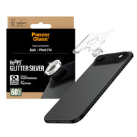 Thumbnail for PanzerGlass Hoops Lens Protector for iPhone Air - Glitter Silver