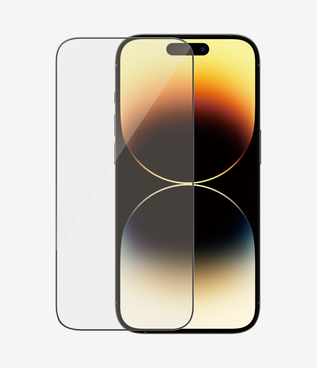 PanzerGlass Ultra-Wide Fit Anti Glare/ Anti-reflective Screen Protector for iPhone 14 Pro