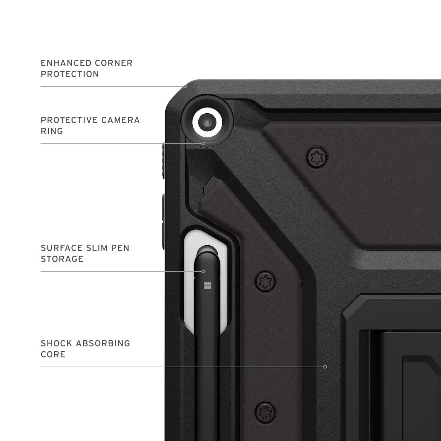 UAG Metropolis SE Microsoft Surface Pro 12" (1st Edition) Case - Black