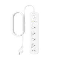 Thumbnail for Belkin SurgePro 4Outlet Surge Protector with Dual USB-C 30W -White
