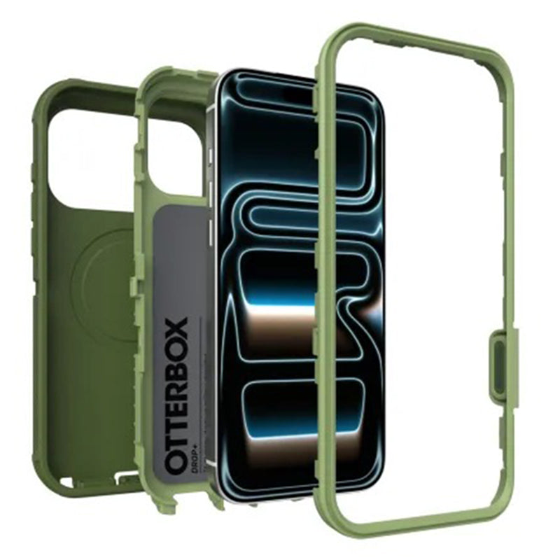 OtterBox Defender Pro MagSafe Case with Camera Control for iPhone 18 Pro Max/17 Pro Max Halfwise - Green