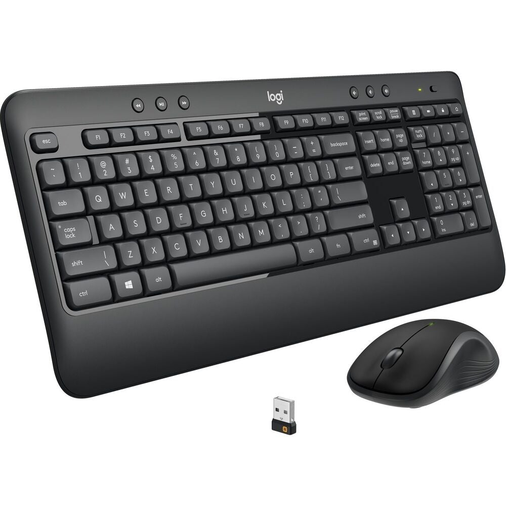 Logitech MK540 Advanced Wireless Keyboard & Mouse - Black