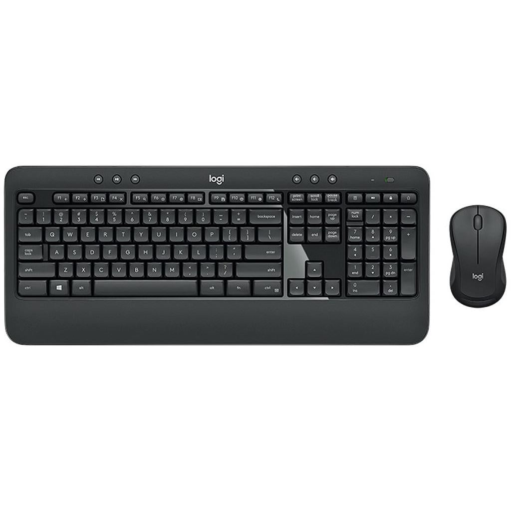 Logitech MK540 Advanced Wireless Keyboard & Mouse - Black