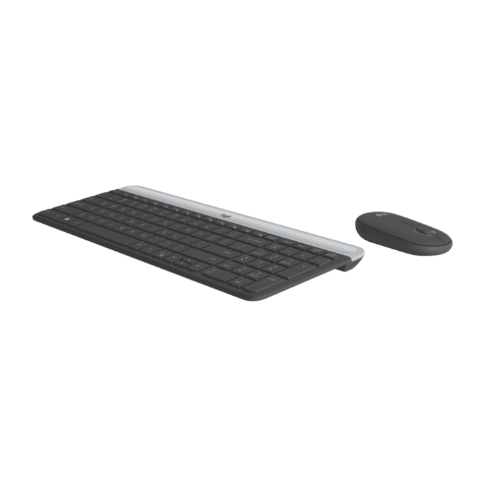 Logitech MK470 Slim Wireless Keyboard Mouse - Graphite