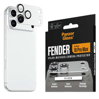 PanzerGlass Fender Camera Protector for iPhone 18 Pro Max - Silver for iPhone 18 Pro Max - Silver