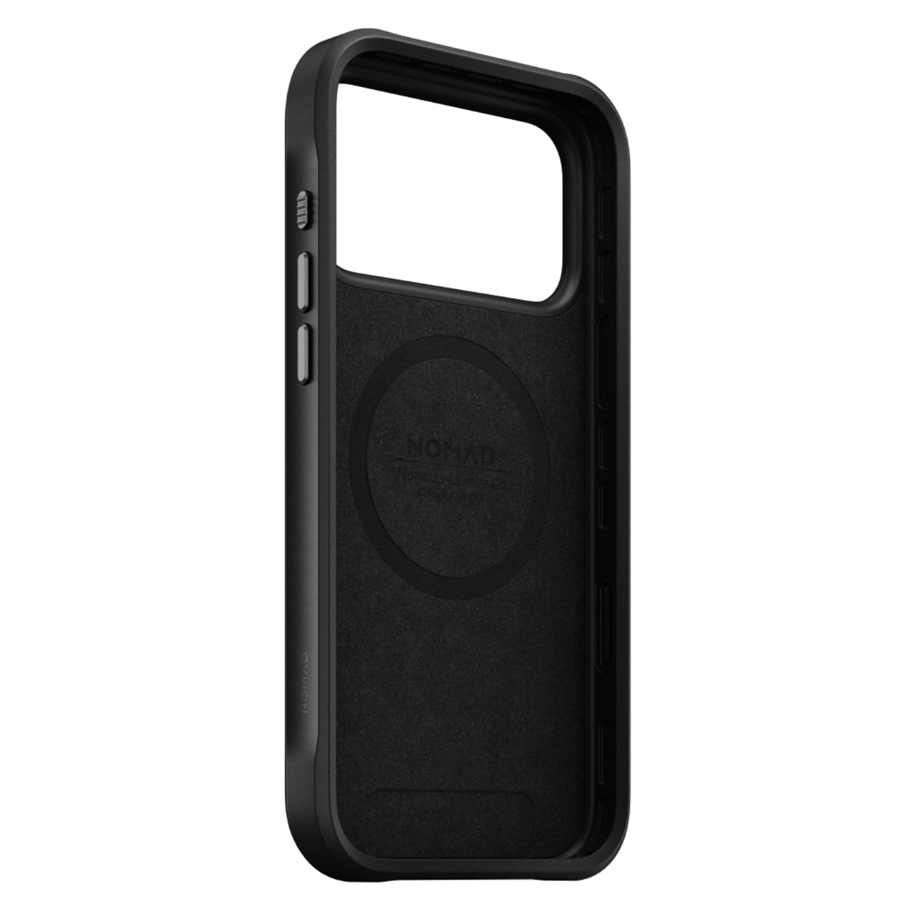 NOMAD Rugged Leather case for iPhone 18 Pro/17 Pro - Rustic Brown Horween