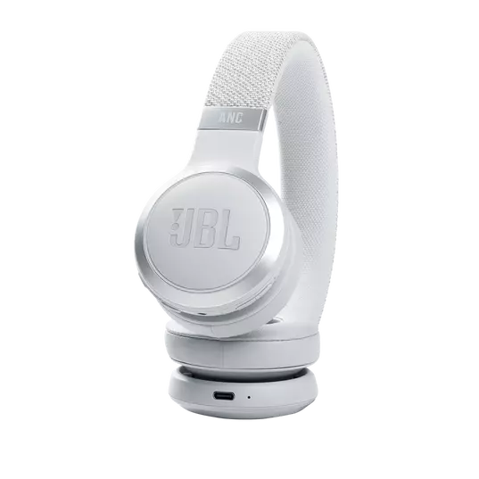 JBL Live 460NC Wireless on-ear NC headphones - White