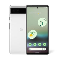 Thumbnail for Google Pixel 6a 5G Unlocked Smartphone 128GB - Chalk White