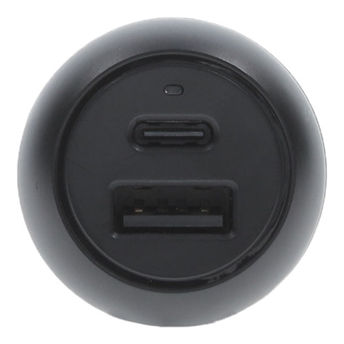 OtterBox 32W Dual Port Standard Fast Car Charger - Black