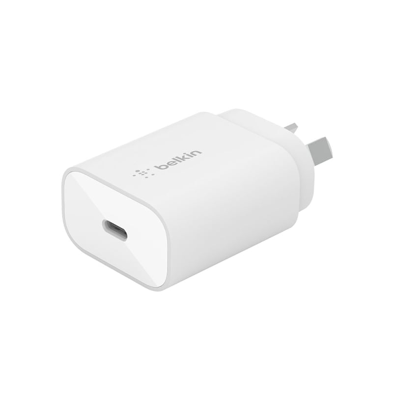 Belkin BOOSTUP 25W PPS Wall Charger with USB-C PD - White