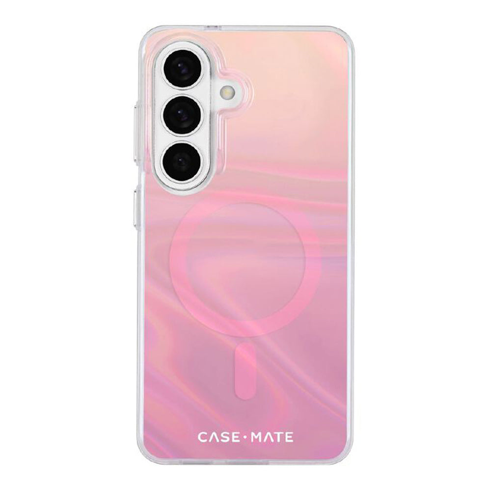Case Mate Peach Bubble Case with Magnet for Samsung Galaxy S26 Plus - Iridescent