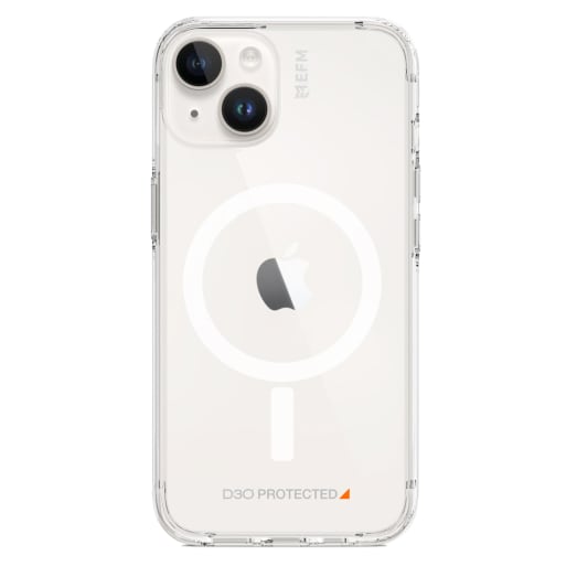 EFM Alta Case Magsafe Armour with D3O Crystalex For iPhone 13 (6.1")/iPhone 14 (6.1") - Clear