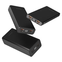 Thumbnail for EFM 10,000mAh Digital Power Bank with 20W Output - Black