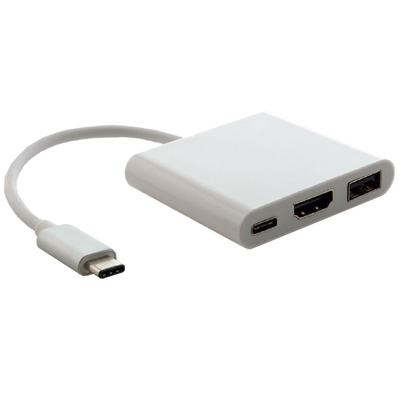 Astrotek USB 3.1 USB-C HDMI USB-A Hub Cable for Apple MacBook Chromebook Pixel