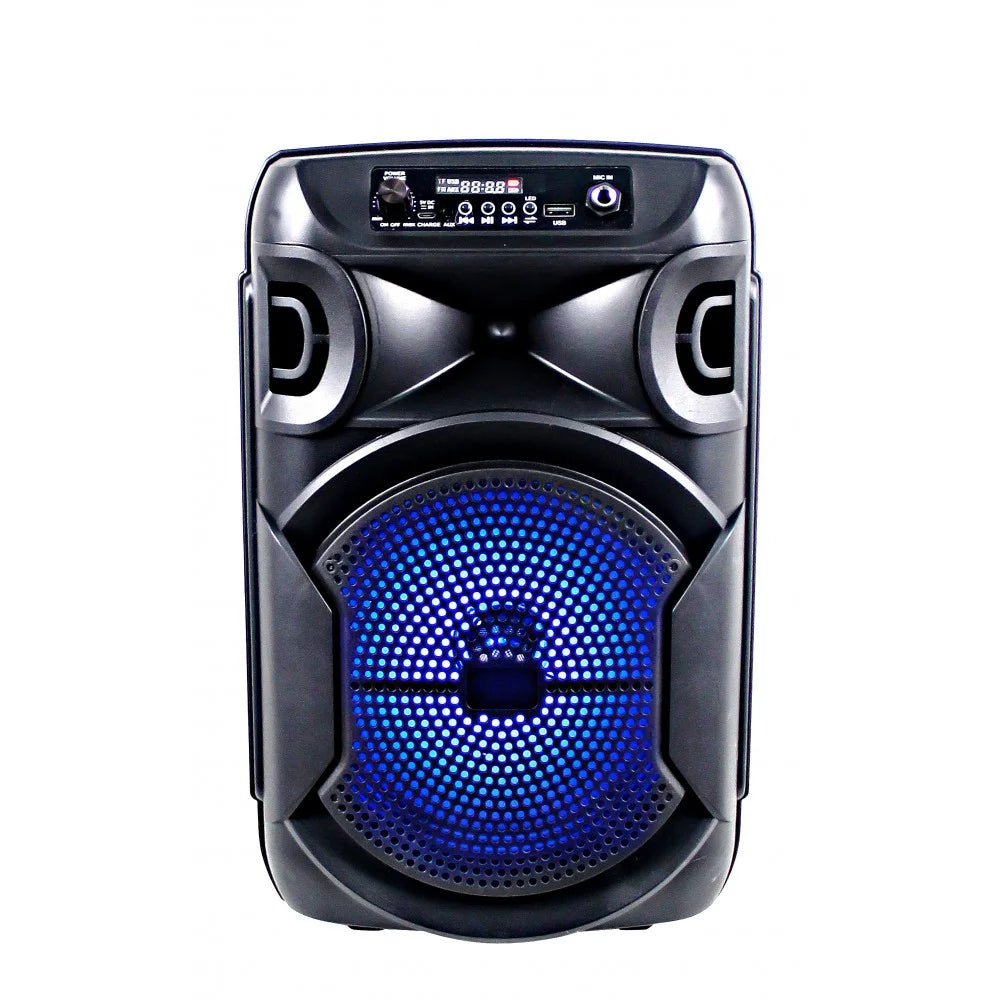 Laser Portable Party Speaker With Led