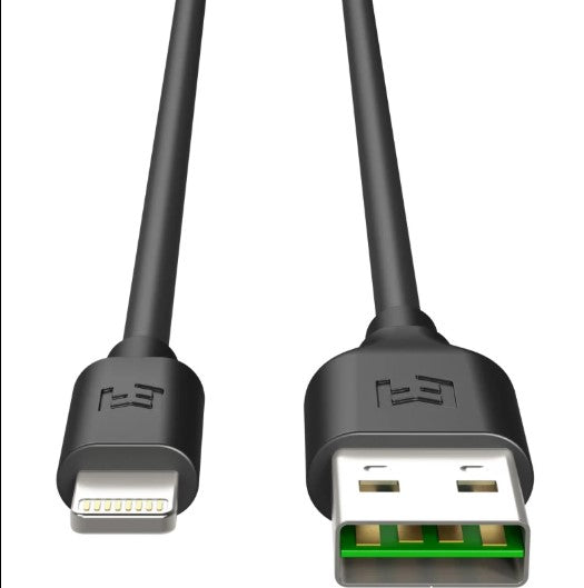 EFM MFi Approved Lightning Cable 2M - Black