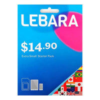 Thumbnail for Lebara $14.90 Starter Pack PrePaid SIM Card
